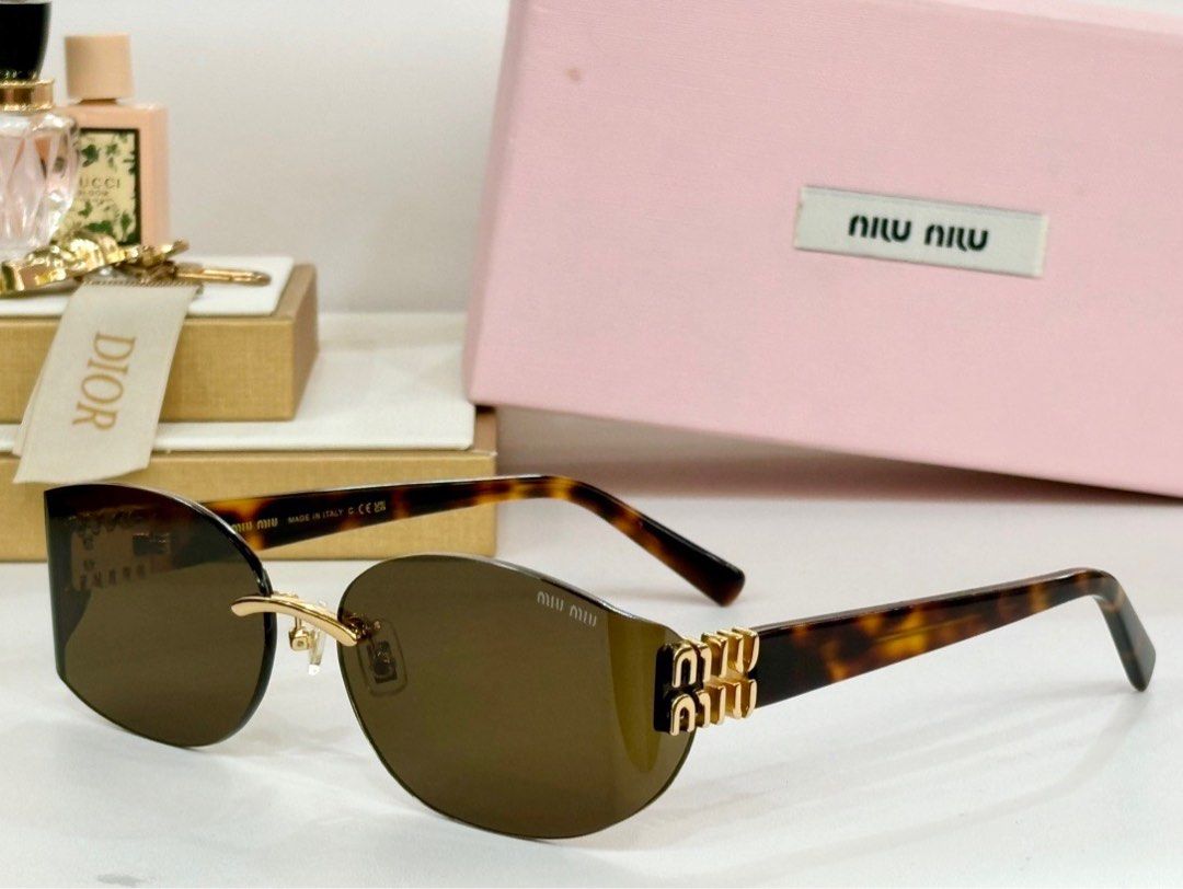 MIU MIU Sunglasses For Unisex Colour Available Model MU110AV Authentic Size 63 17 130mm Women s Fashion Watches Accessories Sunglasses Eyewear on Carousell