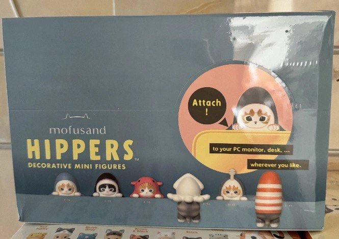 mofusand HIPPERS ミニフィギュアシュリンク付き20個セット