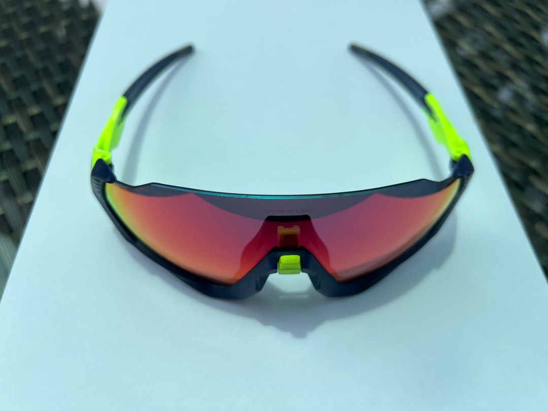Oakley Flight Jacket Prizm Road Lens Men s Fashion Watches Accessories Sunglasses Eyewear on Carousell