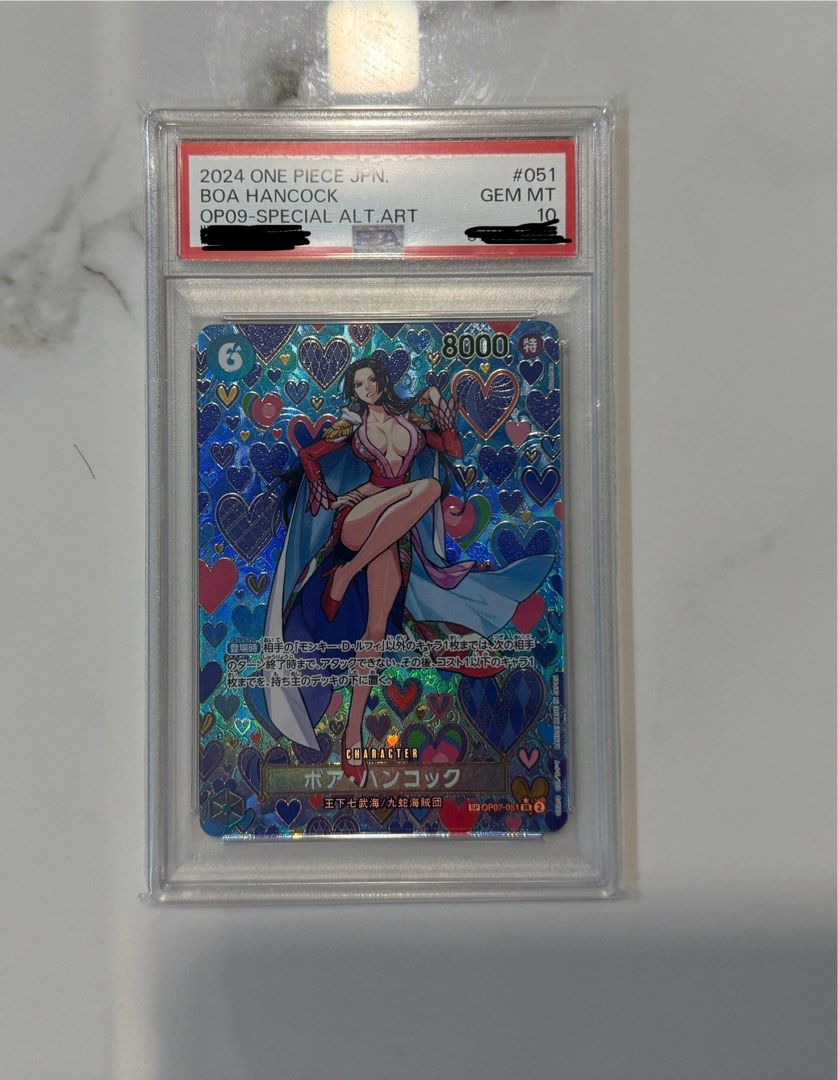 One Piece TCG Boa Hancock SP op07-051 AA, Hobbies & Toys