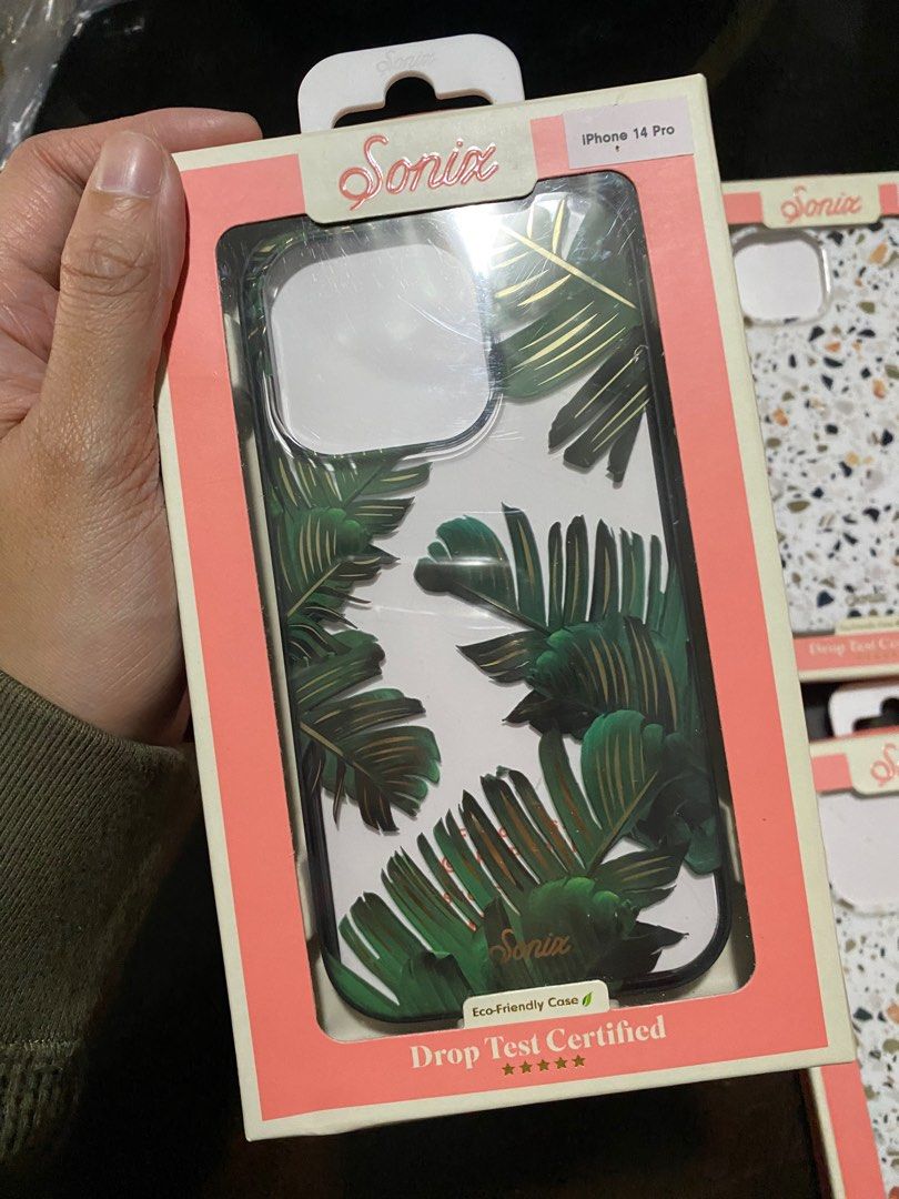 Original Sonix ShockProof Case for iPhone 13 / 14 / 14 Pro / 14 Pro Max (Category: Cases & Sleeves) located in Manila. Submitted by razelysonn (Listing ID 1330599514, Image 3). Description: Brand new and original Limited stocks only 13 / 14 - 1,000 each 14 Pro - 1,200 each 14 Pro Max - 1,200 each.