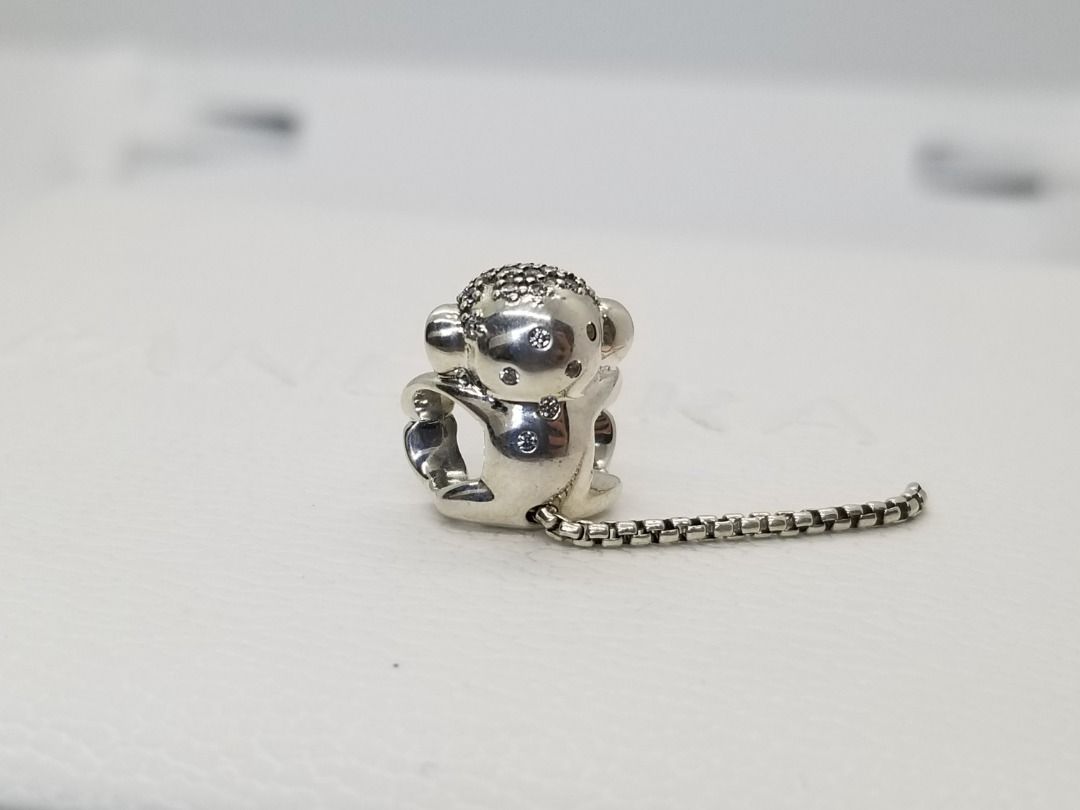 Sparkling monkey charm clearance