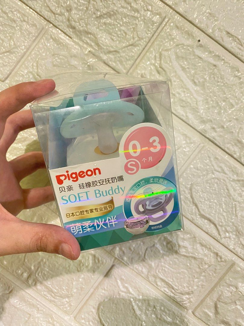Pigeon soft buddy all silicon pacifier (Category: Soothers & Pacifiers) located in Manila. Submitted by thenetshop (Listing ID 1330630847, Image 1). Description: Only washed and sterilized My Lo only wants to breastfeed.
