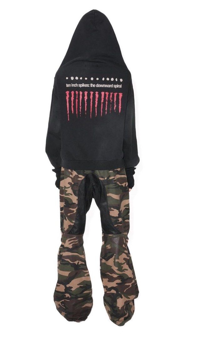 パンツ Project GR Coated Biker Flare Pants Camo Project GR Coated Biker Armoured Flare Pants - Camo