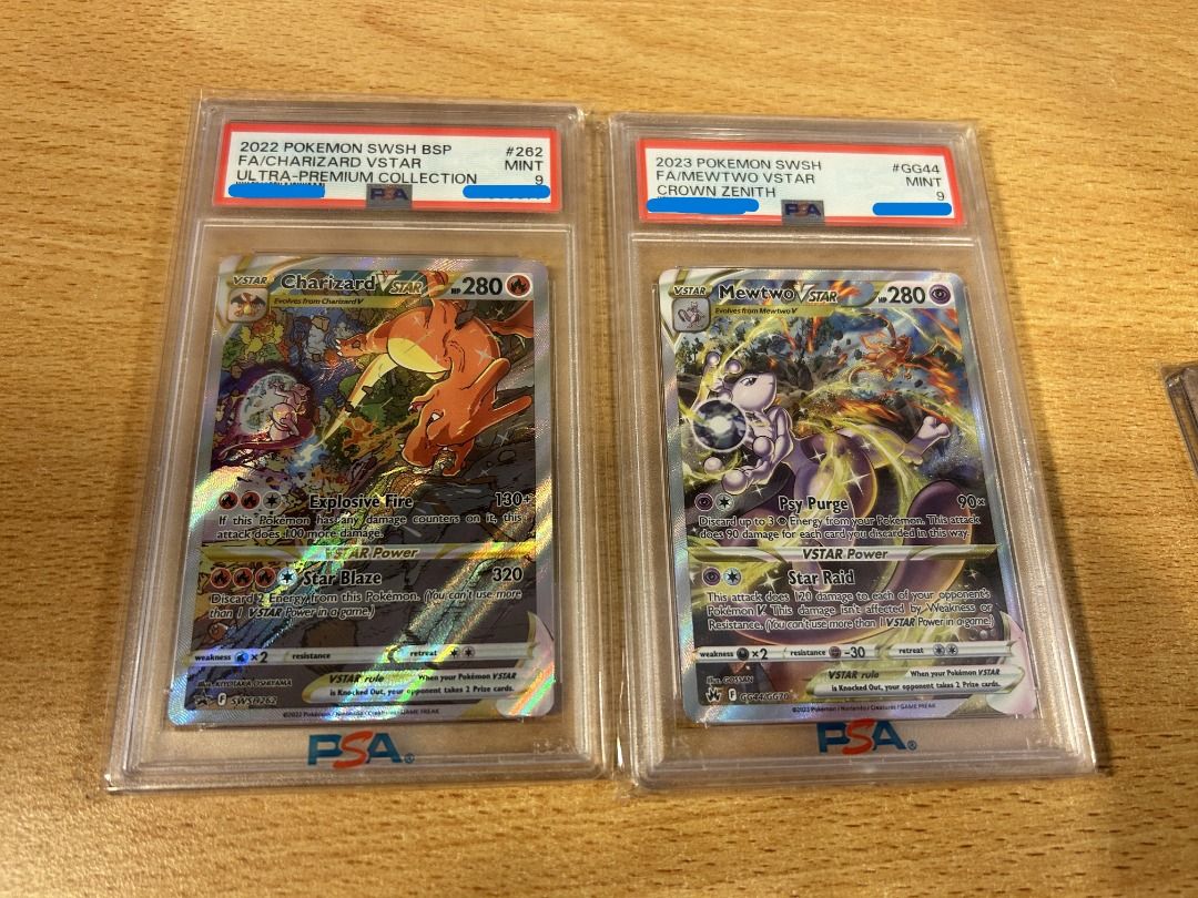 Charizard VSTAR Pokmon TCG Cards PSA 10 Graded Charizard 212/172 Mewtwo  SAR  VSTAR Universe Japanese Pokemon Card