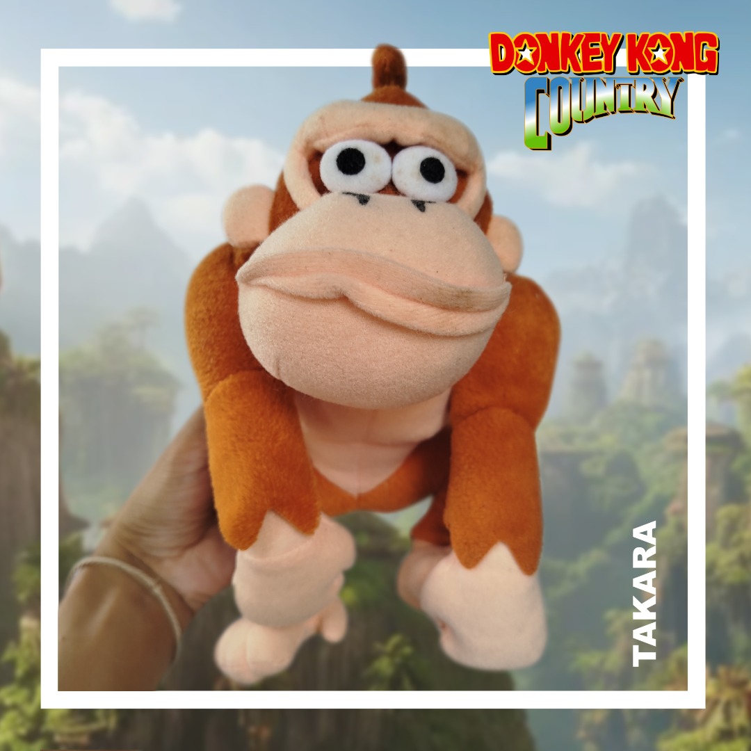 RARE Super Donkey Kong Country Retro Video Game Plush Toy (Yujin/Tomy ...