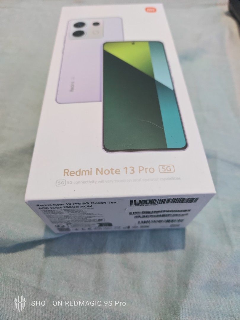 Redmi Note 13 pro 5g 8gb ram 256gb storage, Mobile Phones & Gadgets