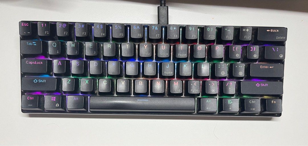 Rk61 black keyboard (Category: Computer Parts & Accessories) located in Sydney. Submitted by _n0497 (Listing ID 1330658564, Image 1). Description: Pick up at South Hurstville or Wynyard station .