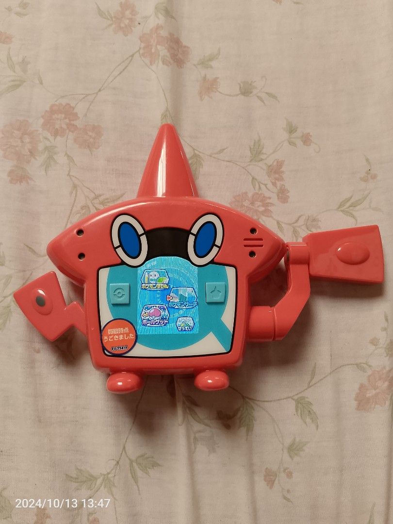 Rotom pokedex working tested (Category: Interactive Toys) located in Quezon City. Submitted by Twindowsshop (Listing ID 1330566806, Image 2). Description: ☑️WHAT YOU SEE IS WHATYOUGET(WYSIWYG) ☑️AS IS ITEM CONDITION ☑️ALL ITEM FROM JAPAN SURPLUS ☑️PLEASE MANAGE YOUR EXPECTATIONS ☑️SCRATCHES ARE POSSIBLE AS SIGN OF USED ☑️ PAINT CHIPS ARE POSSIBLE AS SIGN OF USED ☑️PLEASE SEE PICTURE FOR YOUR REFERENCE ☑️NO RETURN NO EXCHANGE ☑️BAWAL SA MASELAN ☑️