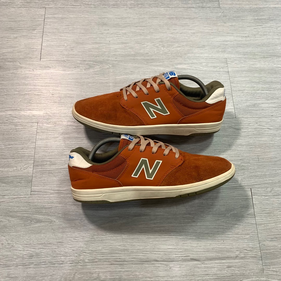 SEPATU NEW BALANCE NUMERIC 425 Rust White Fesyen Pria Sepatu Sneakers di Carousell