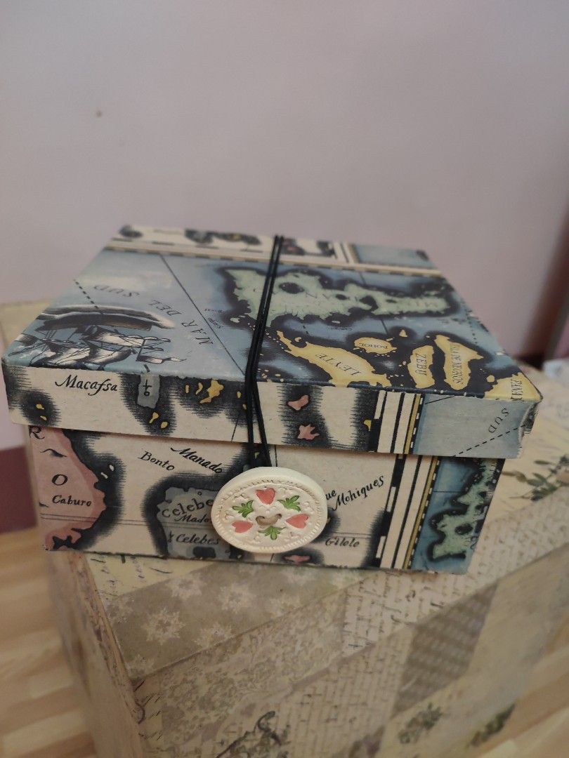 Small box with button lock (Category: Storage Boxes & Baskets) located in Taguig. Submitted by decluttering.ph2020 (Listing ID 1330629681, Image 1). Description: .