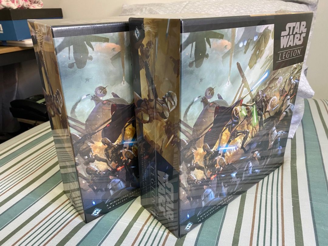Star Wars Legion Core Set Clone Wars (Category: Storybooks) located in Paranaque City. Submitted by overdead (Listing ID 1330571994, Image 3). Description: Brand new sealed Star Wars Legion Core Set (Clone Wars) for 6k EACH MOP: Gcash or BPI Delivered/shipped via Grab or Lalamove, or LBC; SF shouldered by buyer Can meet up near sucat toll exit muntinlupa.