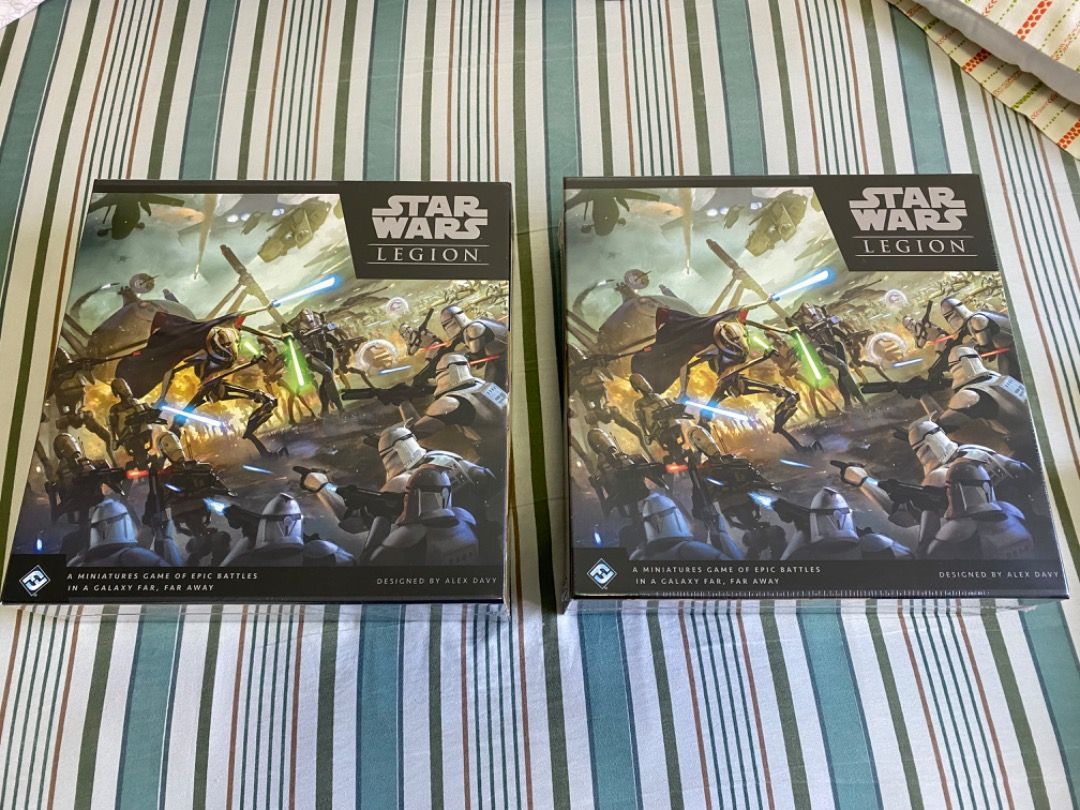 Star Wars Legion Core Set Clone Wars (Category: Storybooks) located in Paranaque City. Submitted by overdead (Listing ID 1330571994, Image 1). Description: Brand new sealed Star Wars Legion Core Set (Clone Wars) for 6k EACH MOP: Gcash or BPI Delivered/shipped via Grab or Lalamove, or LBC; SF shouldered by buyer Can meet up near sucat toll exit muntinlupa.