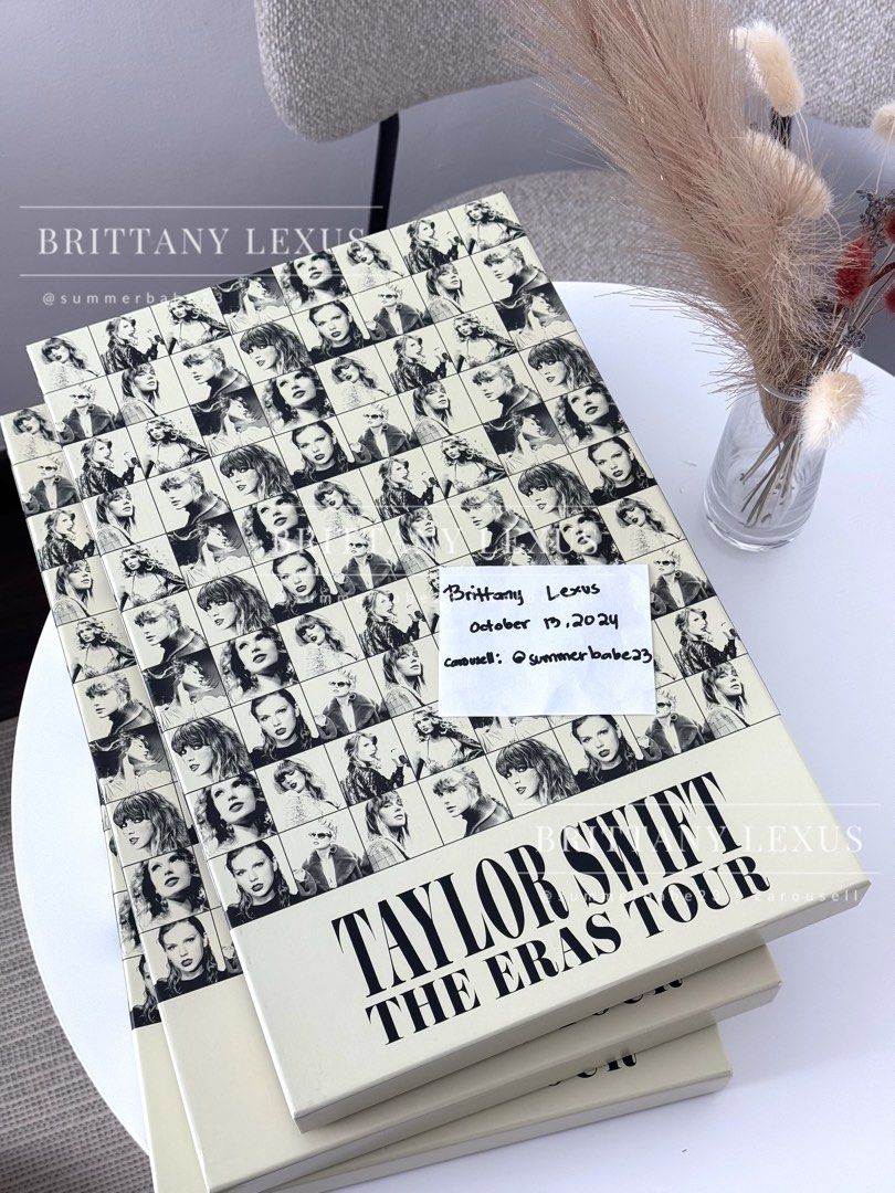 Taylor Swift | Eras Tour VIP Package Box Merch (Category: Western Merchandise) located in Carmona. Submitted by summerbabe23 (Listing ID 1330569085, Image 2). Description: Get my Eras Tour VIP Package Box with complete inclusions. I am selling two of my three VIP Boxes! ₱4,000.00 only. FIXED PRICE I got this from Eras Tour Singapore March 2 and March 9, 2024! Inclusions: 🎀A special edition set of four Swift prints, and each set “contains a hand-