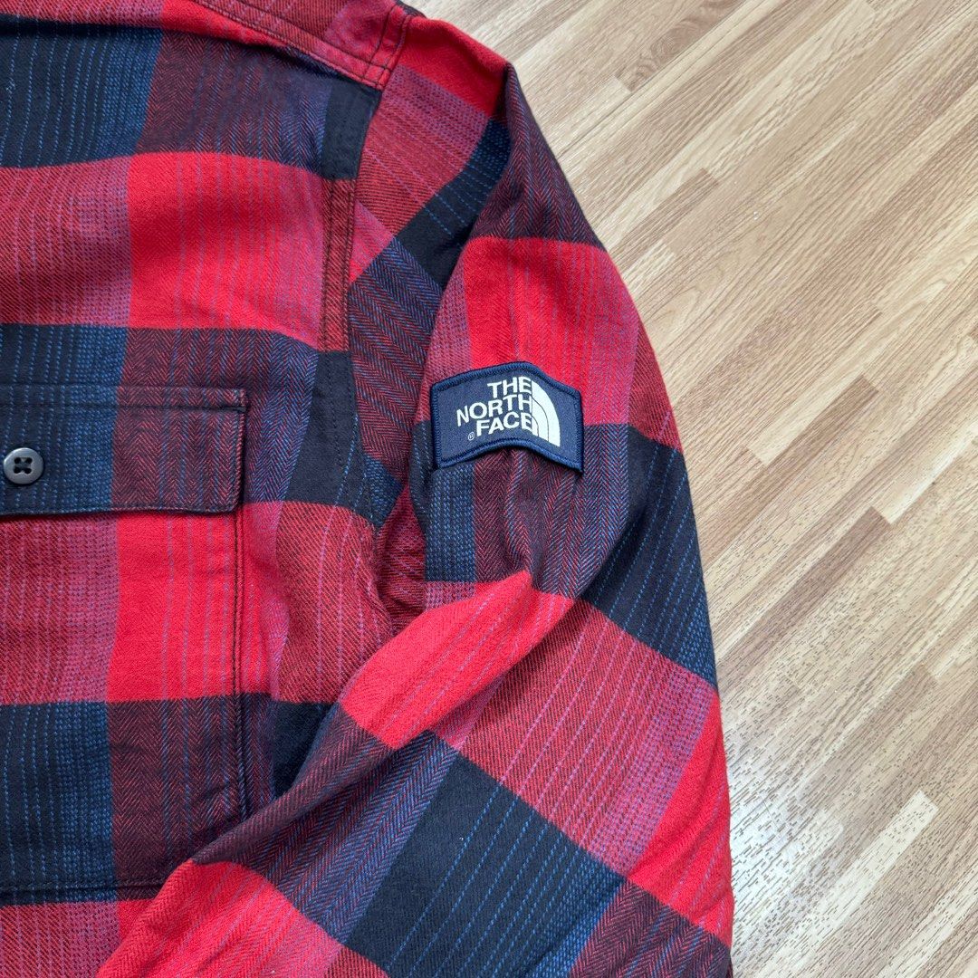 The North Face Campground Plaid Sherpa Shirt Jacket