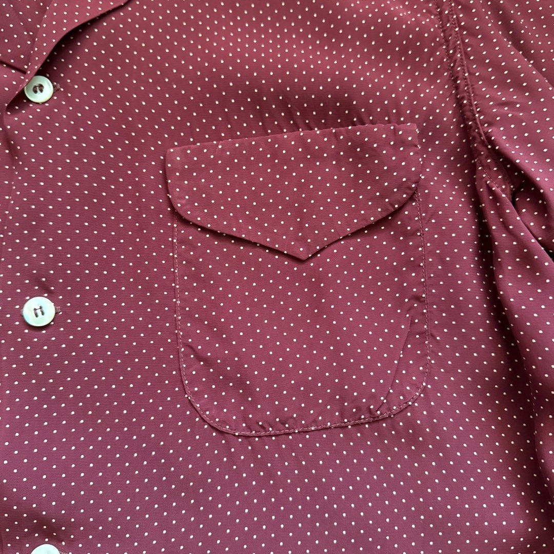 Timeworn Clothing At Last & Co Butcher Products Pokka Dot Rayon 