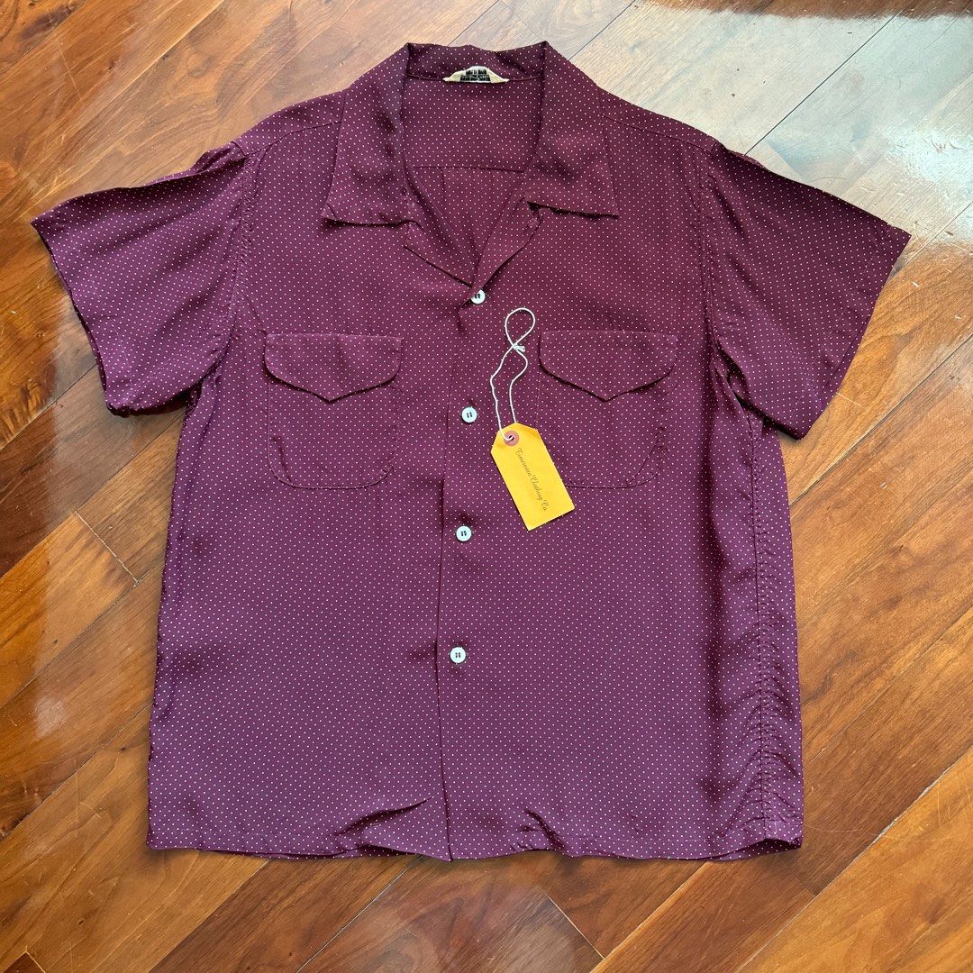 Timeworn Clothing At Last & Co Butcher Products Pokka Dot Rayon 