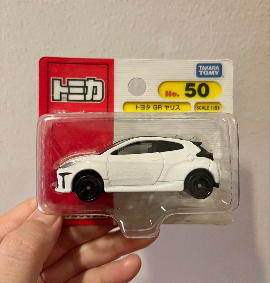 Tomica Toyota GR Yaris (Category: Vehicle & Diecast Models) located in Quezon City. Submitted by bean05 (Listing ID 1330699035, Image 1). Description: Tomica For Sale! Toyota GR Yaris Brand New Sealed Japan Card Price: 300 Location: QC Shipping: Grab/Lalamove/LBC @ Buyer’s Risk & Expense Payment: BPI/GCash/COD/COP PM/Offer if interested!.