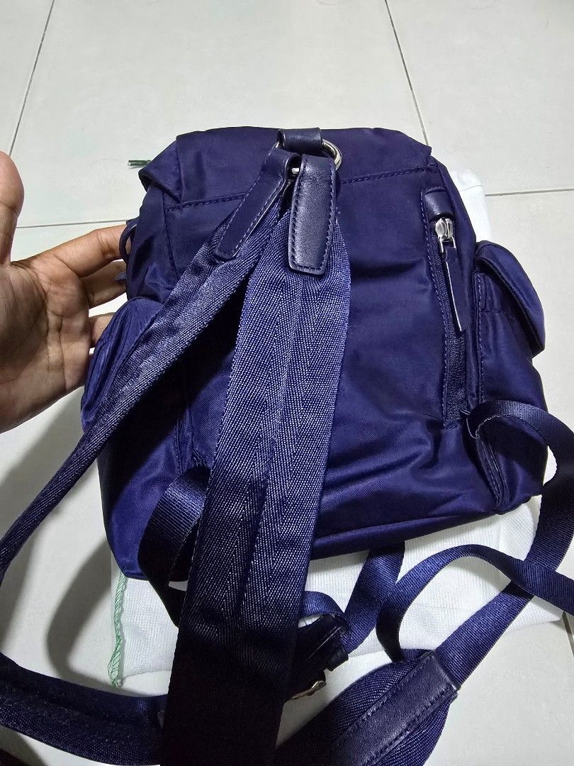 Tumi Sofia Backpack (Category: Backpacks) located in Bangi. Submitted by ruff09 (Listing ID 1330566374, Image 3). Description: like new condition wore few times during travel this is original from Tumi real dust bag missing during moving house but will give others dust bag.