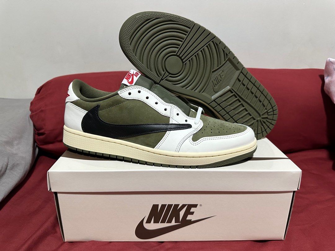 travis scott jordan 1 low authentic