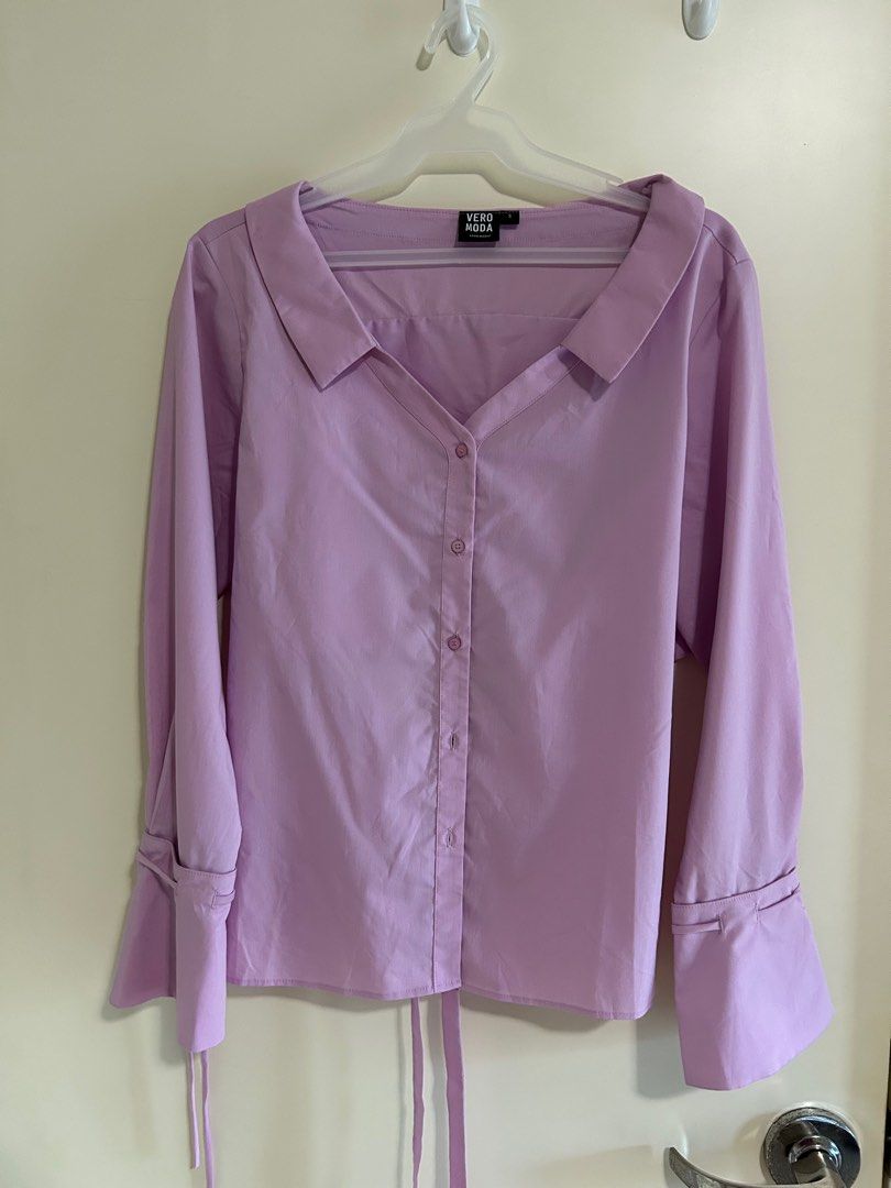 Vero Moda Long sleeves Lavender (Category: Longsleeves) located in Manila. Submitted by declutterb (Listing ID 1330651319, Image 1). Description: Washed but never used. Bought last 2020.