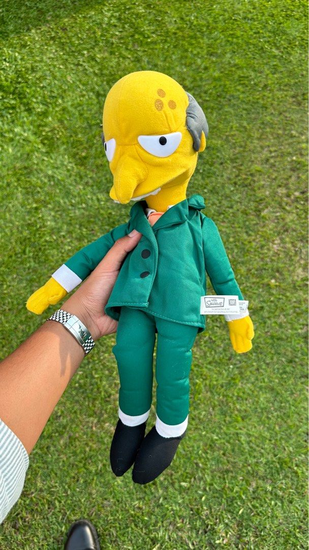 Mr burns plush sales