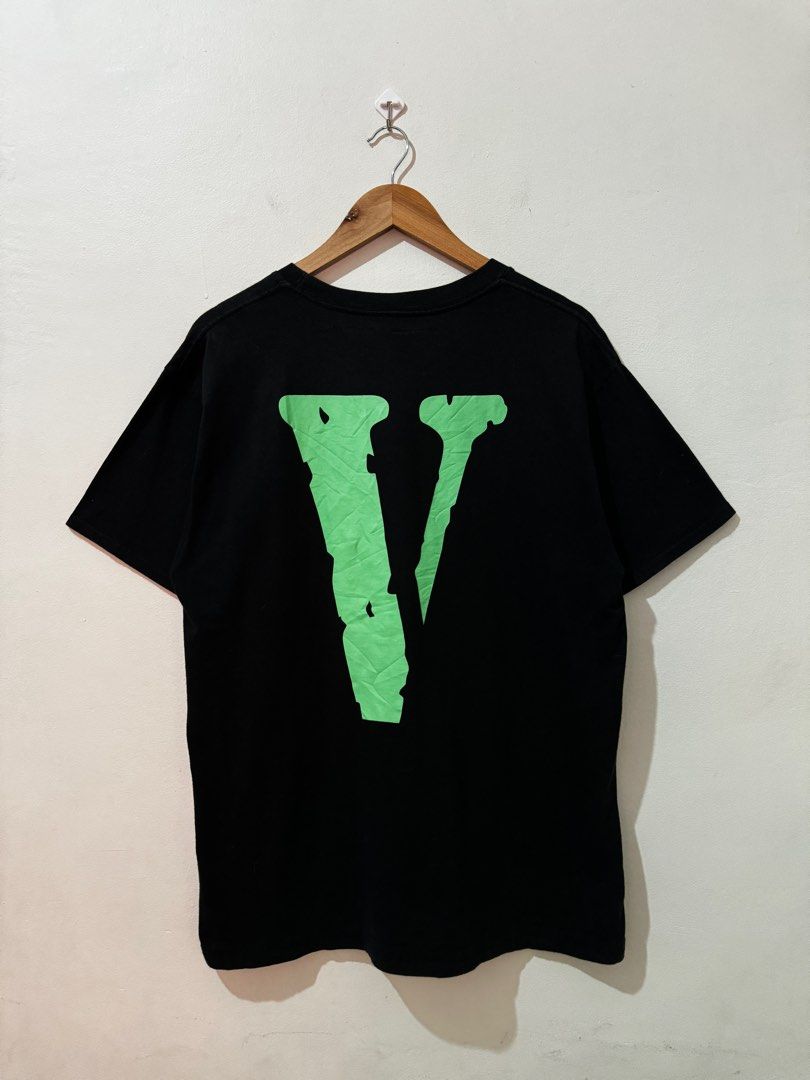 Lime green vlone shirt shop