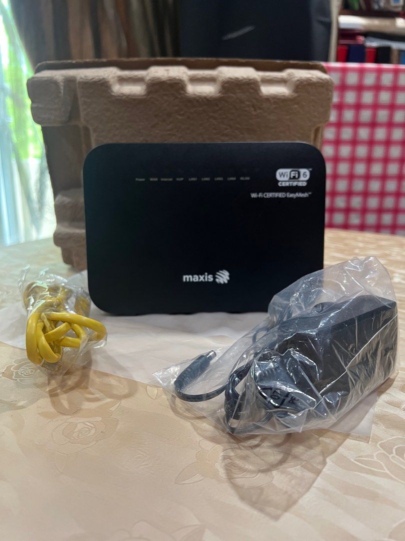 WIFI 6 Router (Maxis ) by Hua Wei, Support Dual Band Network (Home ...