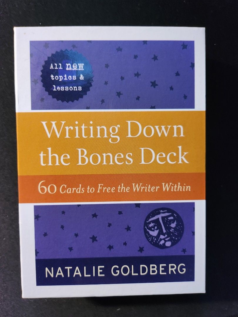Writing Down the Bones Deck - Natalie Goldberg (Category: Storybooks) located in San Fernando. Submitted by ashlesha (Listing ID 1330517737, Image 1). Description: .