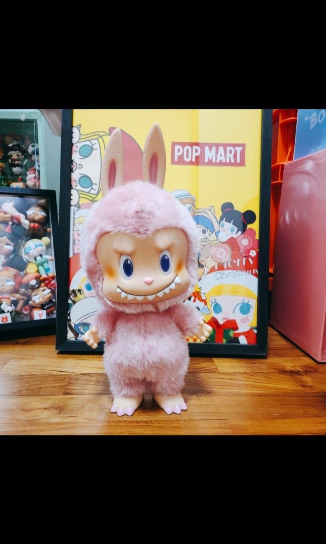 【日本未発売】ラブブ　Labubu　Swaver　Tin　フィギュア WTS - POPMART Labubu Swaver Tin Pink Movable Monsters Series, Toys