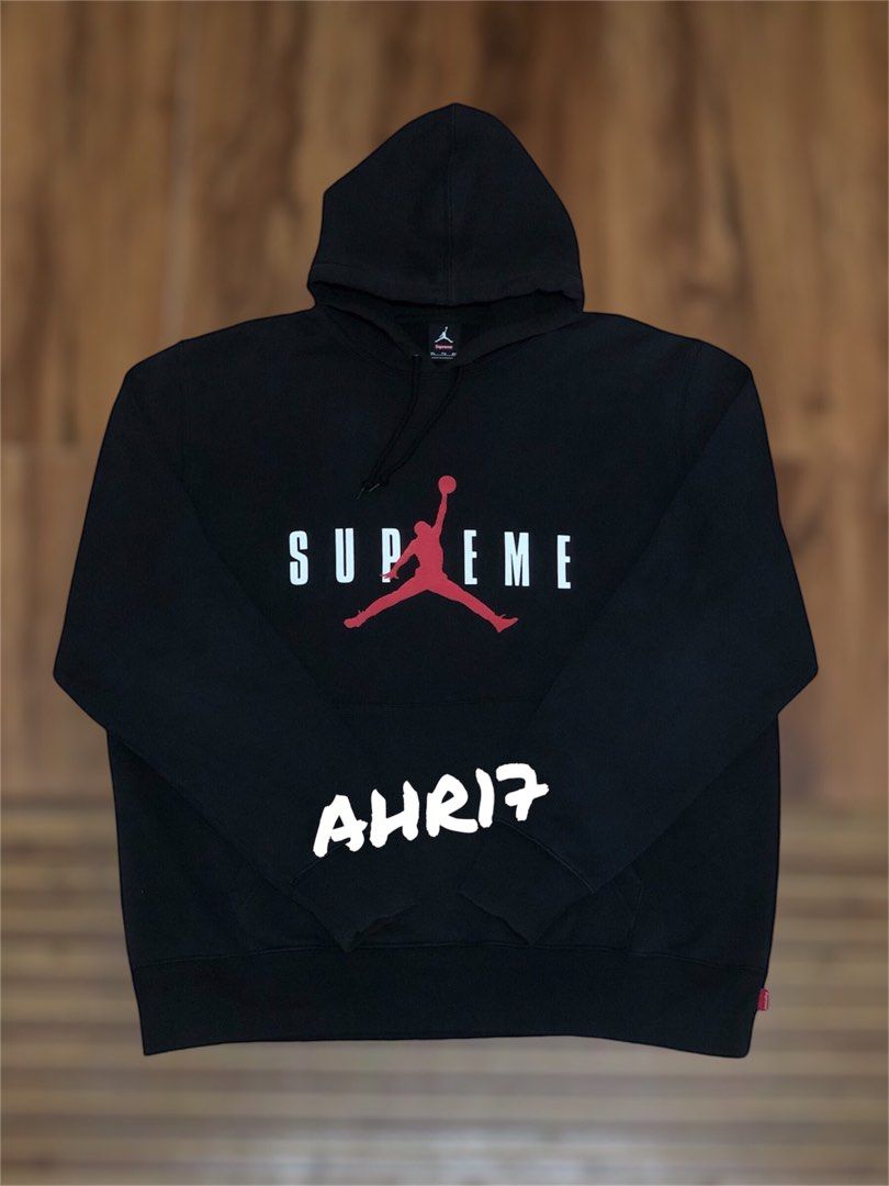 supreme x air jordan hoodie