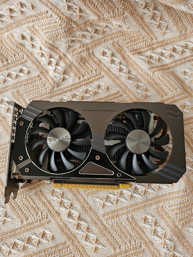 Zotac GTX 1060 AMP Edition 3GB GDDR5 GPU Computers Tech Parts Accessories Computer Parts on Carousell