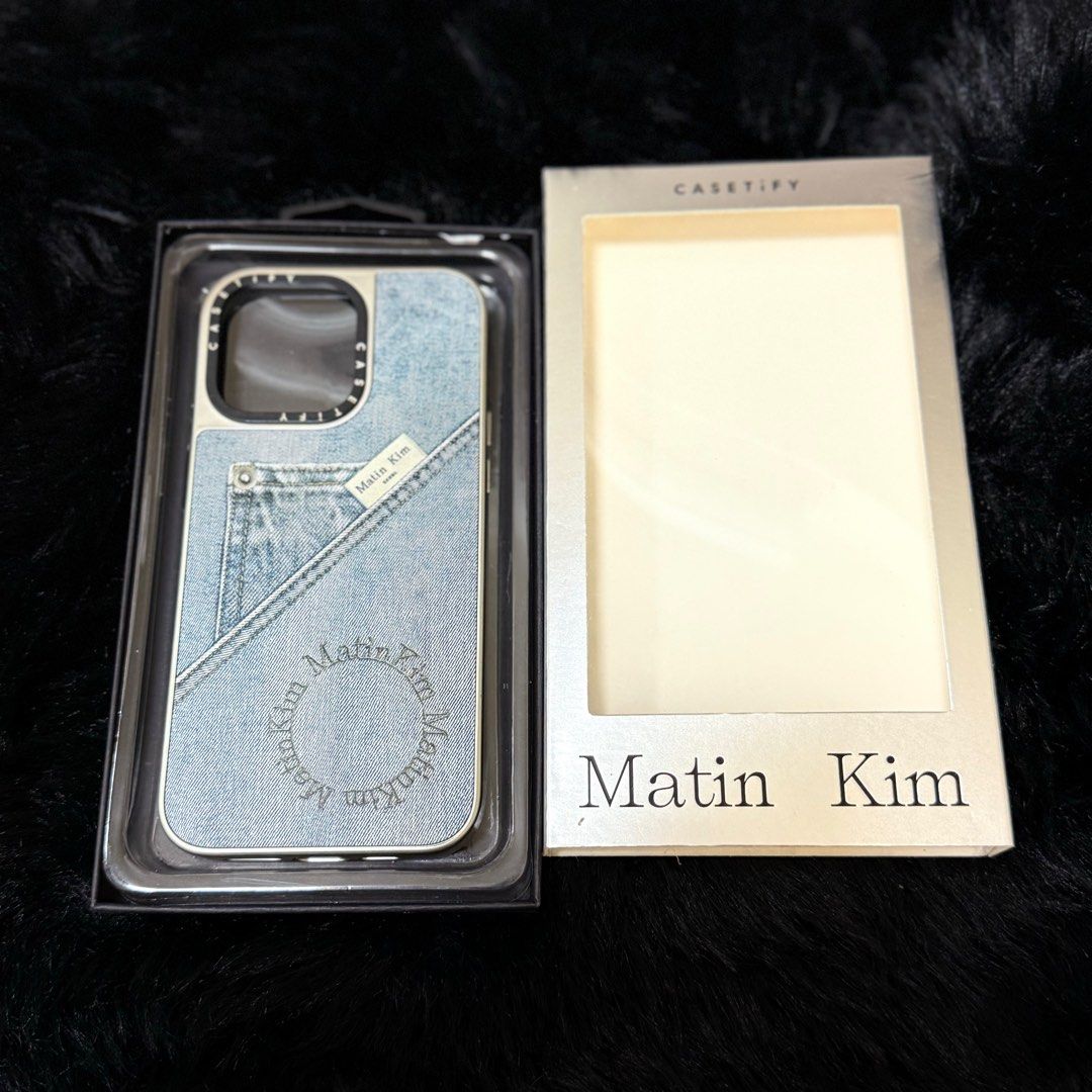 15 Pro max| Casetify Matin Kim Denim Pocket Case