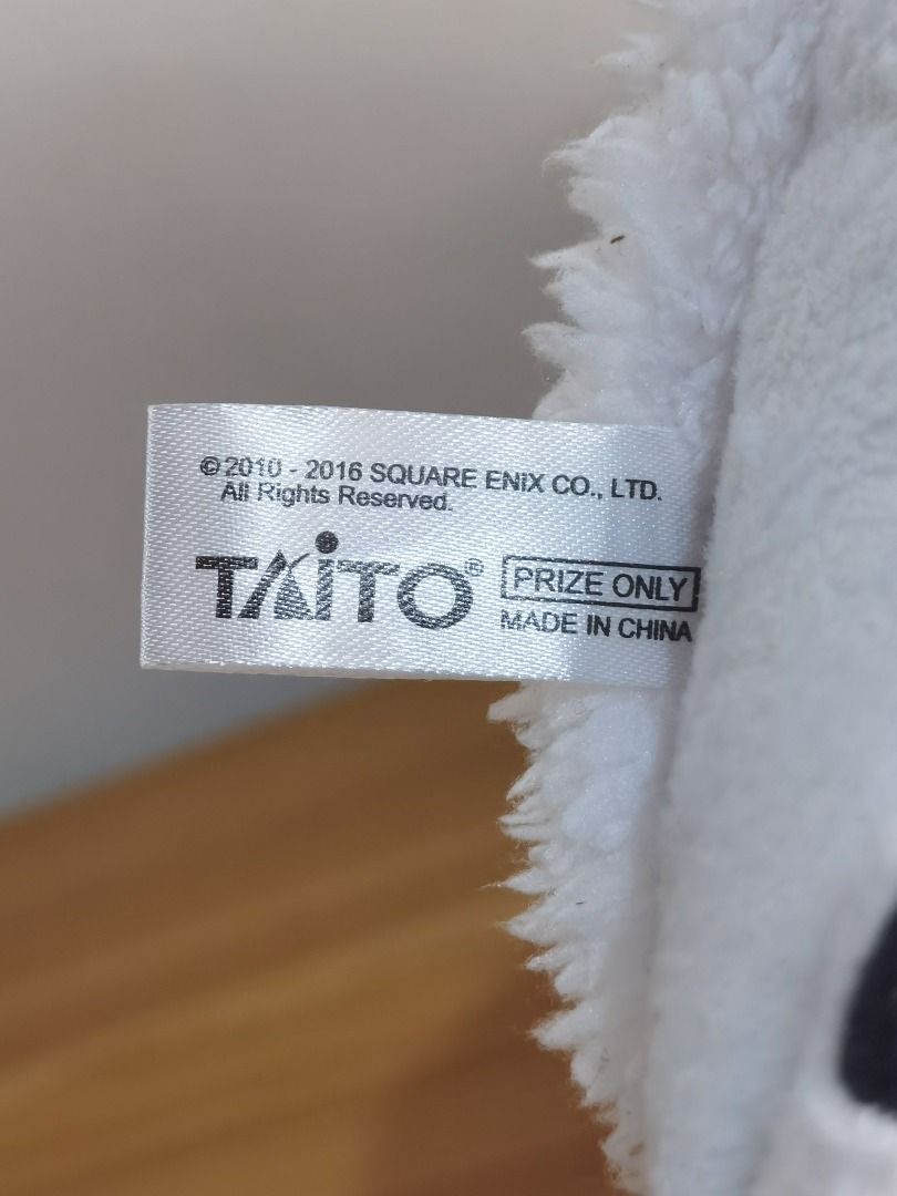 Peluche Moogle Final Fantasy XIV - Version XL Noël, Taito, état Très Bon
