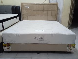 ⭐⭐⭐ DIJUAL SET SPRINGBED 0RT0PED1 MERK SIMMONS USA TYPE DR HARD DEEP SLEEP 6 KAKI ✅ 180X200, MATRAS KERAS & BERAT 👍 JUAL BELI BARANG BEKAS DI MEDAN 👍 081269267783