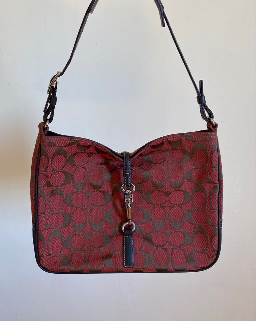 Vintage coach shoulder bag hotsell