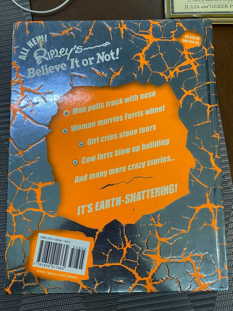 All New Ripley's Believe it or Not! eye-popping oddities hardbound ...