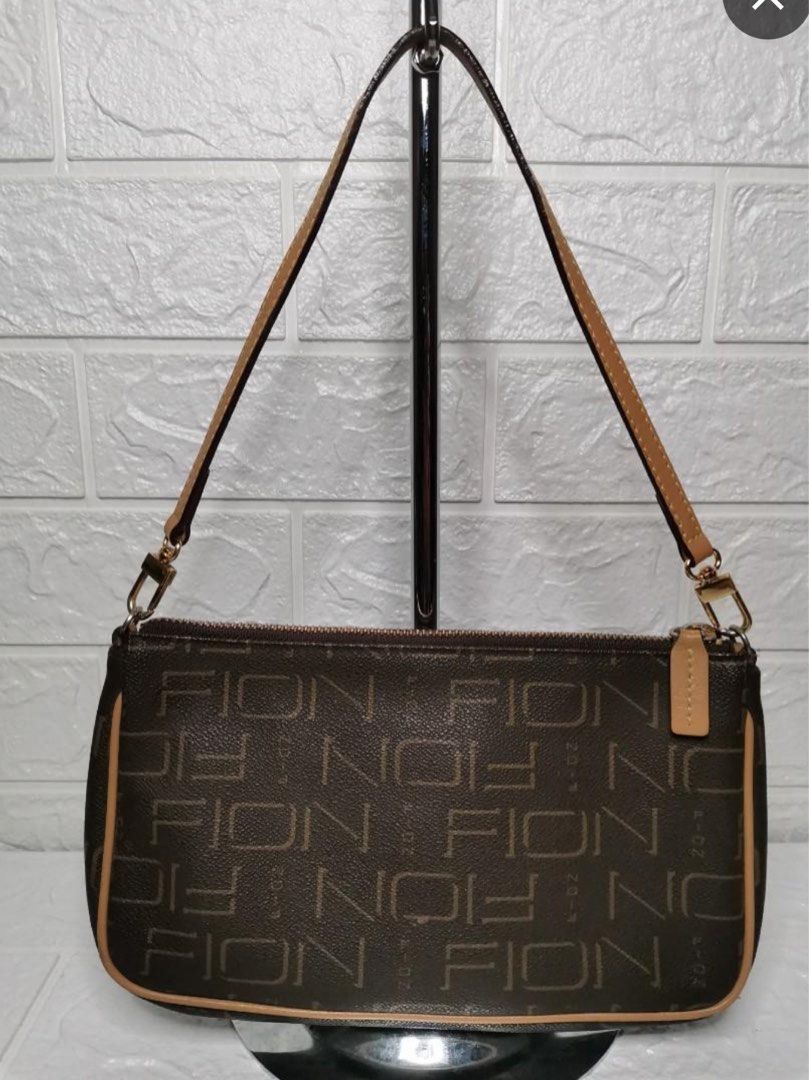 GOOD DEAL. Authentic FION small Leather shoulder bag Women s Fashion Bags Wallets Shoulder Bags on Carousell