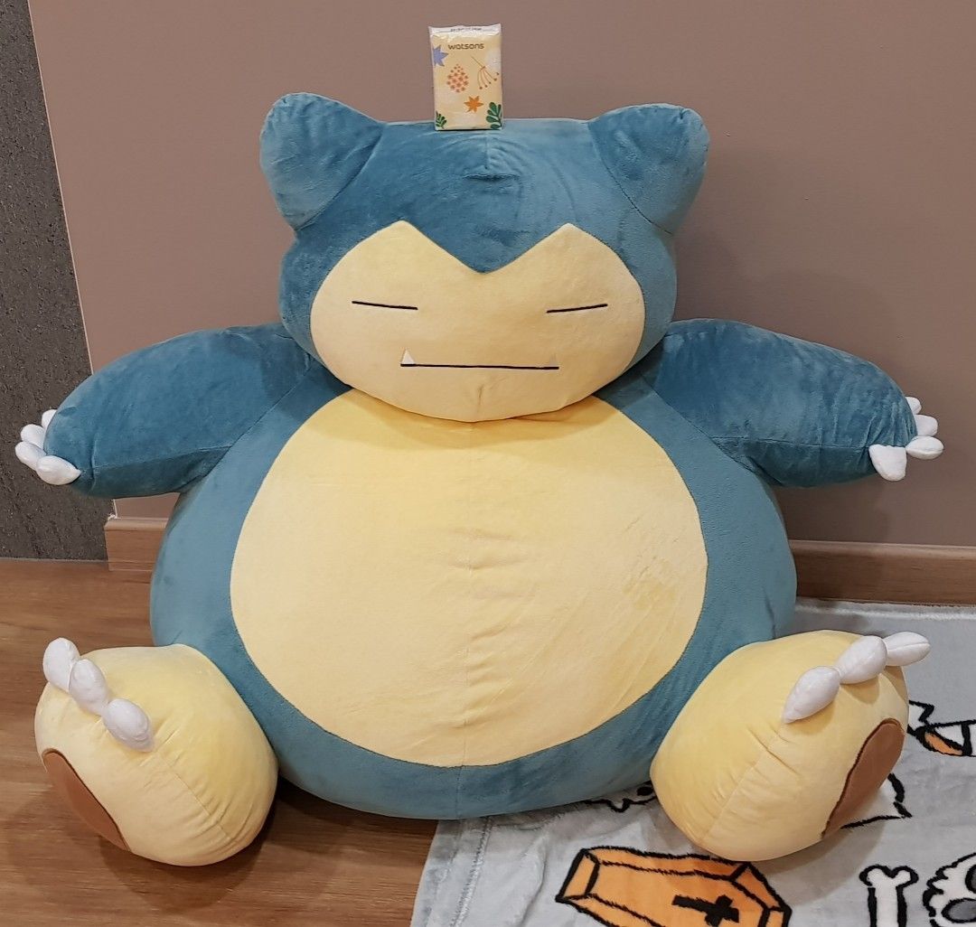 Authentic Pokemon Snorlax Jumbo Plush Hobbies Toys Toys Games on Carousell