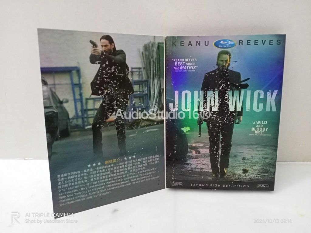 Blu-Ray Disc John Wick, Hobbies & Toys, Music & Media, CDs & DVDs on ...