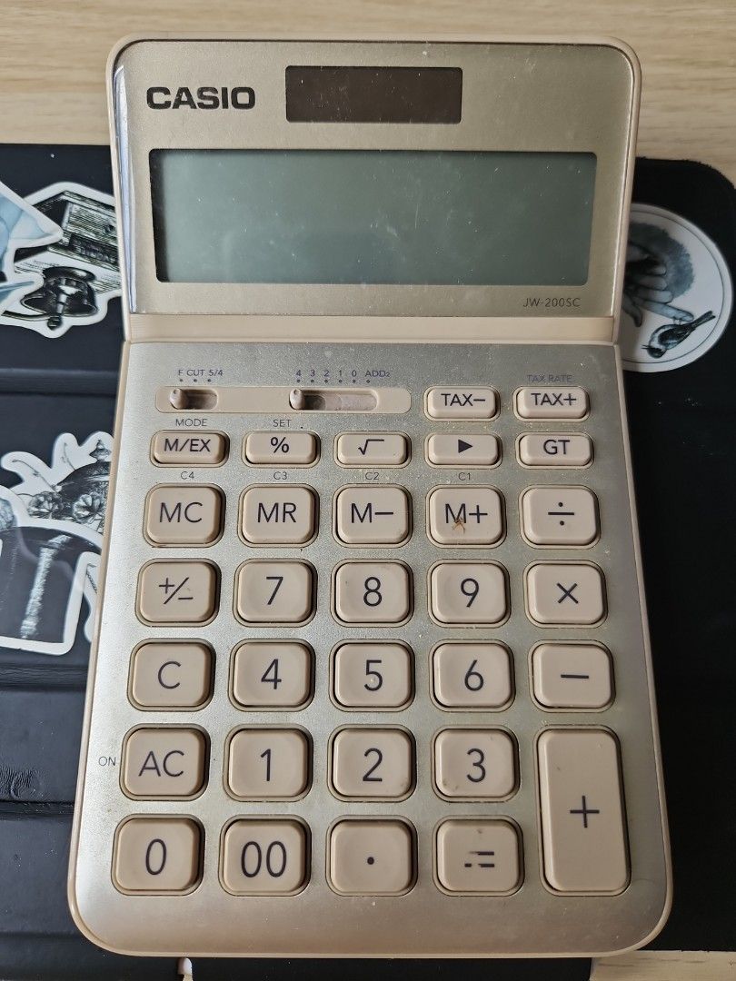 Casio calculator JW-200SC (Category: Office & Business Technology) located in Manila. Submitted by movingoutsaleph.gentle (Listing ID 1330730882, Image 1). Description: used it when i was still studying. in great condition. mas gaganahan ka pumindot pag nagaaral hahaha.
