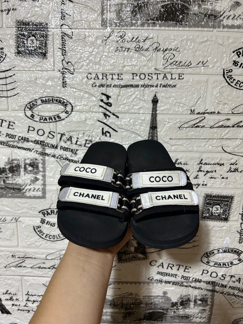 Coco chanel flip flops sales