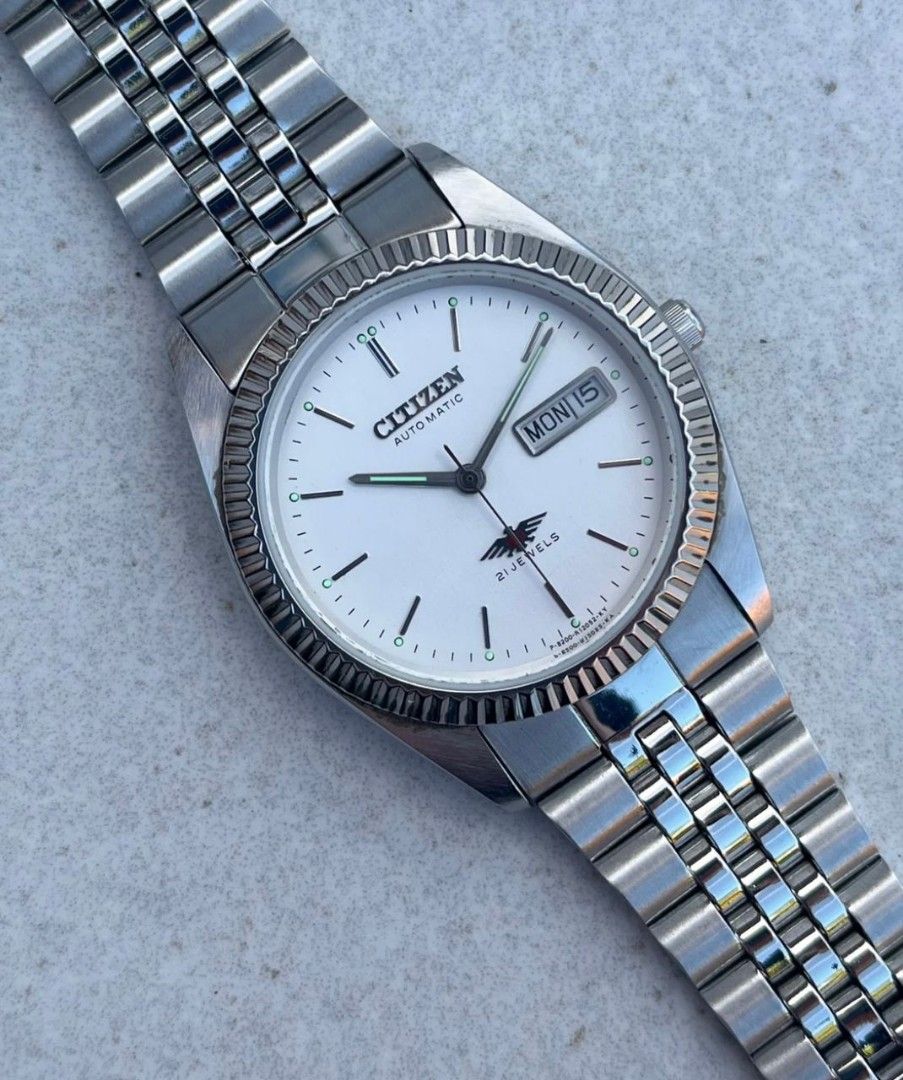 Citizen Eagle 7 Automatic Day Date 4 RO2149 Luxury Watches on Carousell