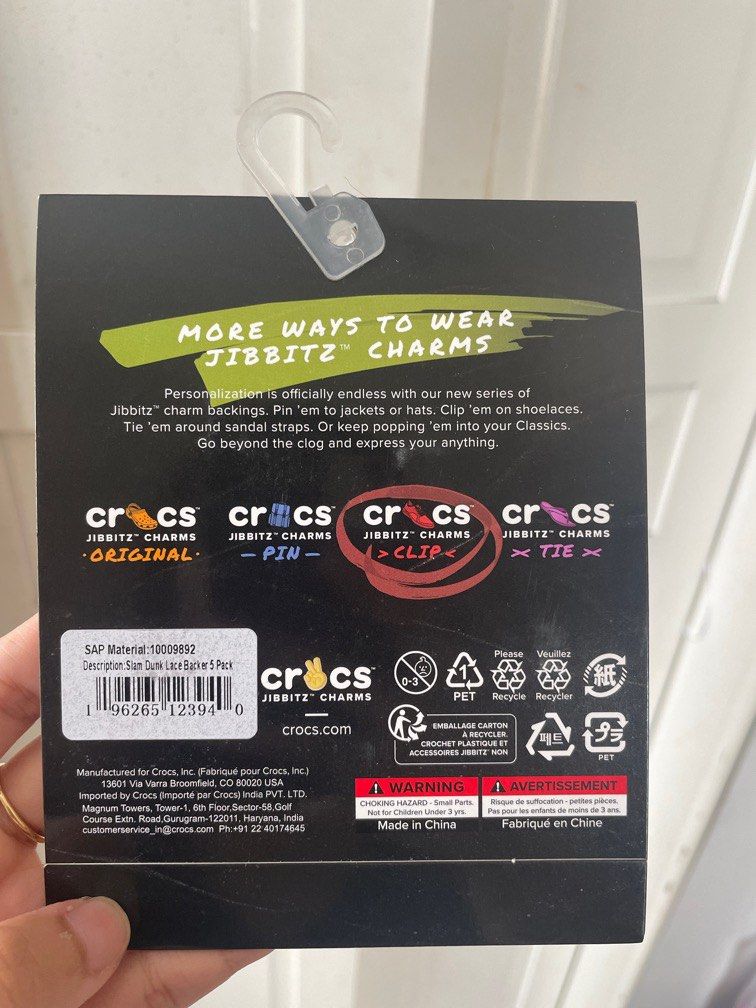 Crocs Jibbitz Charms Clip Basketball (Category: Shoe inserts & accessories) located in Cavite. Submitted by xsybear (Listing ID 1330716787, Image 2). Description: Brand new!.