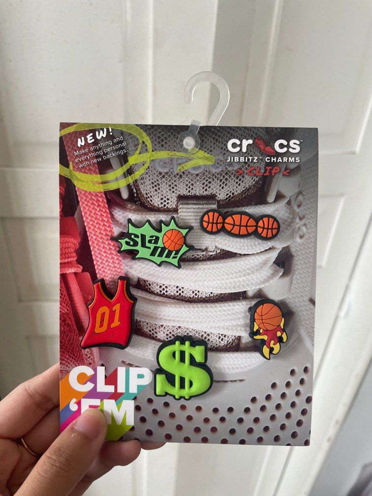 Crocs Jibbitz Charms Clip Basketball (Category: Shoe inserts & accessories) located in Cavite. Submitted by xsybear (Listing ID 1330716787, Image 1). Description: Brand new!.