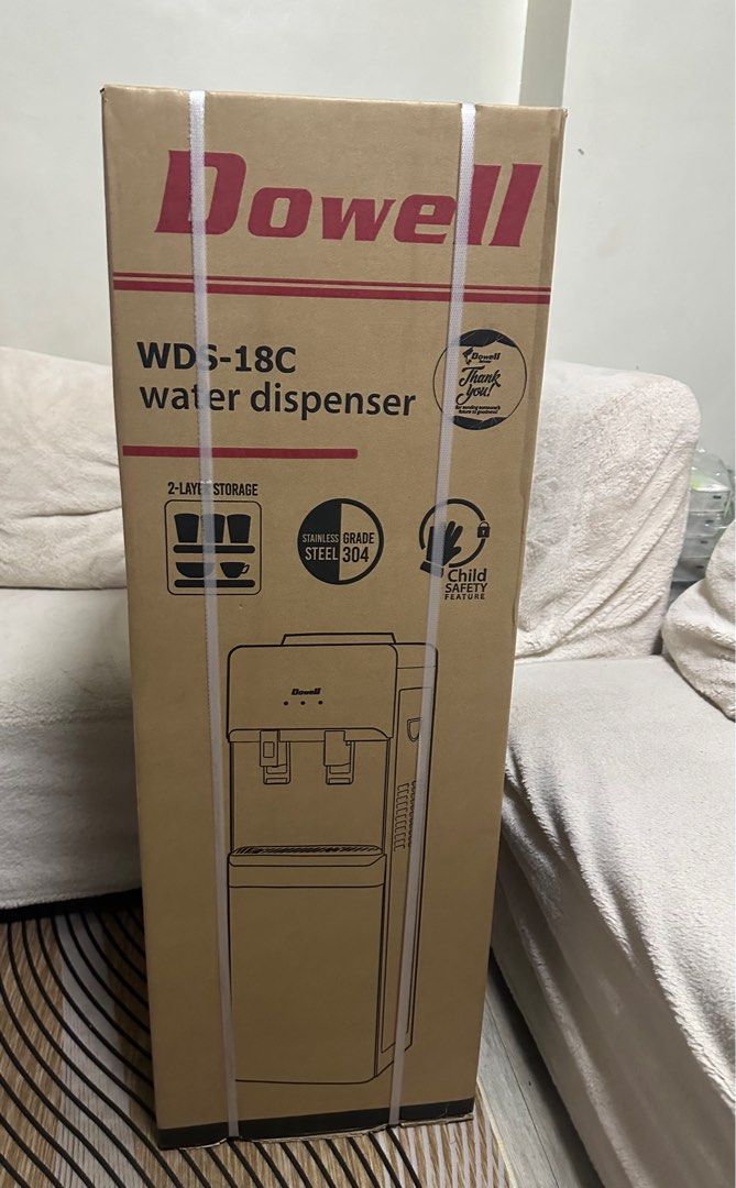 Dowell water dispenser hot and cold (Category: Water Purifiers & Dispensers) located in Makati City. Submitted by newandaffordableappliances (Listing ID 1330737340, Image 1). Description: All items are new and sealed 👌 It’s cheaper than other shop/mall. Very affordable . Below SRP 👍 Cod around metro Manila ‼️ Add to cart now 🛒🛒 Please like and follow my face book page:.
