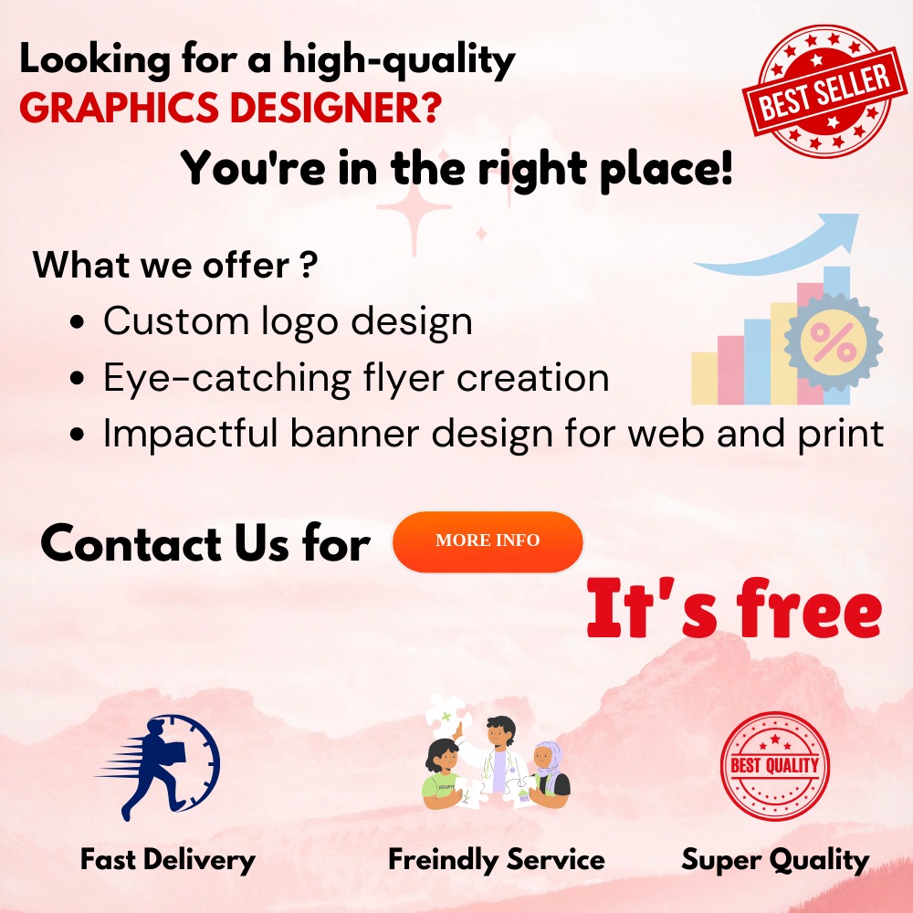 Expert Graphic Designer Logo Banner Flyer designer any graphics works