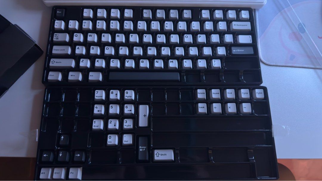 Full Keyboard Keycaps (from my Aula F99) (Category: Computer Keyboard) located in Taguig. Submitted by _chihiro (Listing ID 1330779484, Image 1). Description: will not use hehe. tambak lang kaya selling 🤍.