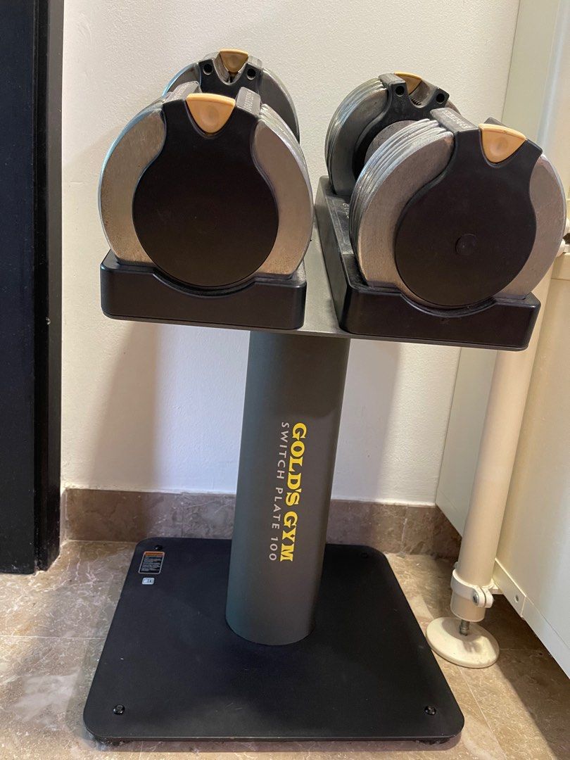 Gold gym adjustable dumbbells cheap