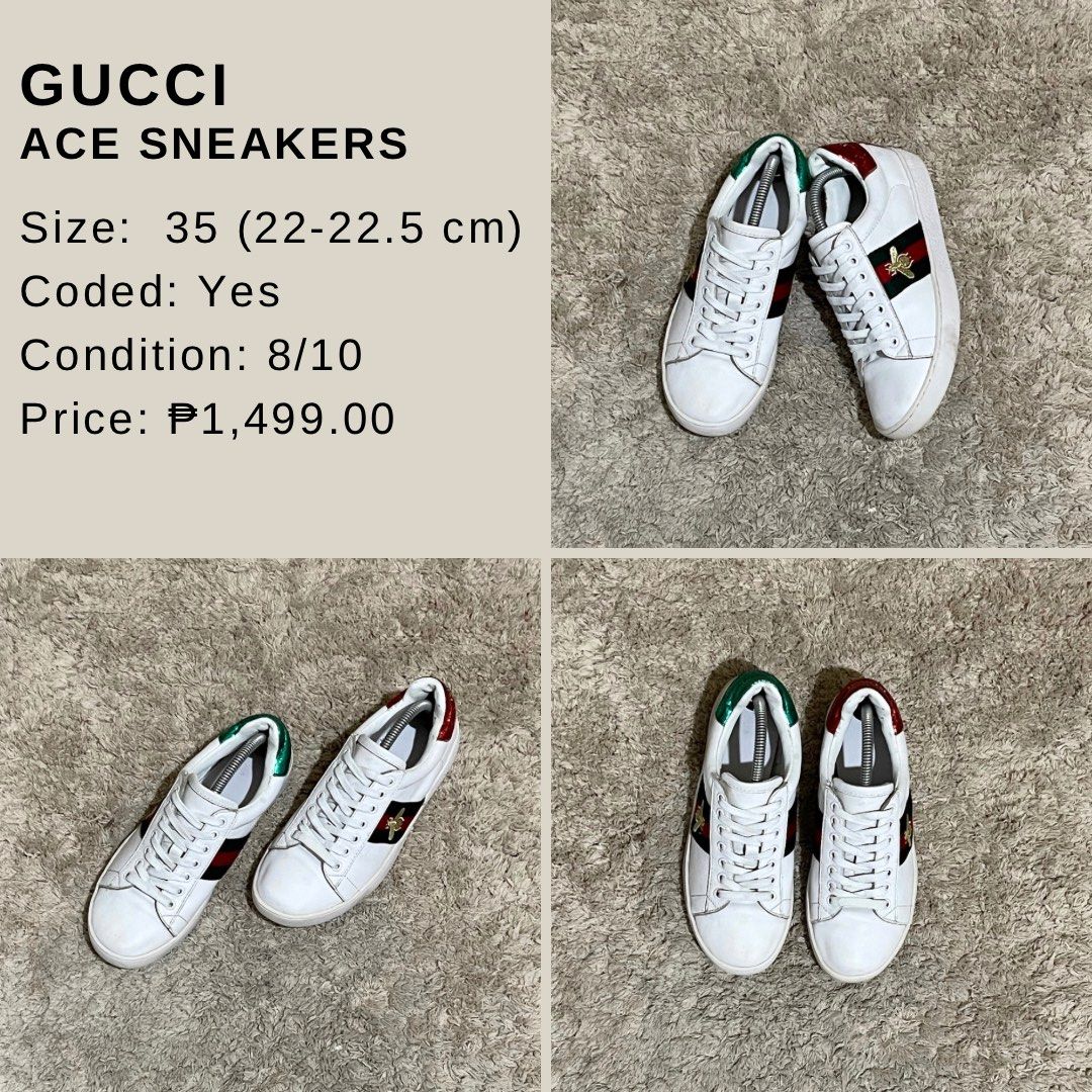 Gucci Ace Women s Fashion Footwear Sneakers on Carousell